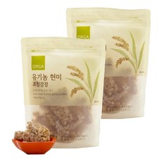 ORGA WHOLE FOODS 傳統蜜糖江米塊, 糙米口味, 2包, 100g