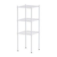 dayneeds 日需百備輕型層架, 白色, 3層