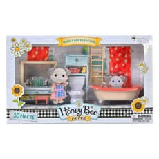 Honey Bee Acres 浴室家具配件組 內無娃娃, 1組, 多色