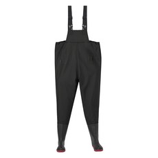 Base Alpha Essential 成人胸式涉水褲, 黑色, 260