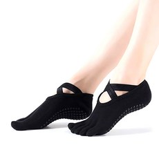 DM Corporation I Love Fit交叉蕾絲普拉提襪