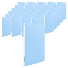 Heemang 無孔PP活頁夾 A4, 天藍色, 30個