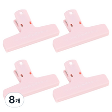 골드팡 레트로 비비드 집게 자석클립 ALL PINK, 8개, 1개입, 6.4 x 10.2 cm