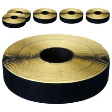 LIENO 魔鬼氈 50mm x 10m 絨面 黑色, 6個