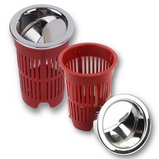 Alldayt 除臭自動開關水槽專用排水口防臭器 小型, 2個, 混合色