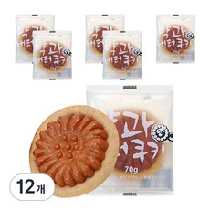 수제 약과 버터쿠키, 12개, 70g