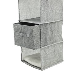 조은리빙 부직포 행잉오거나이저 서랍, 그레이, 1개