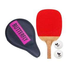 Butterfly 桌球拍組 2顆球 + BD全拍套, NAKAMA P5, 1套