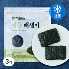 곰곰 냉동 매생이, 500g, 3개