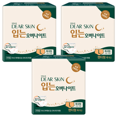 디어스킨 에어엠보 입는 오버나이트, 특대형, 4개입, 3개