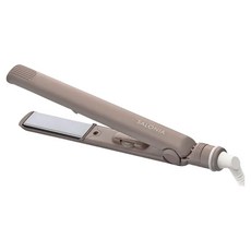 SALONIA 直捲兩用負離子造型夾 24mm 奶茶色, SL-004SBE