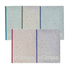 KOKUYO 國譽 Campus B5點線輕量型筆記本 B罫, 碎石, 5本