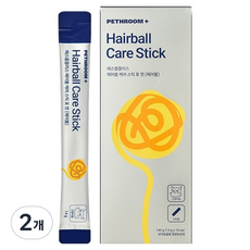 페스룸 고양이 플러스 헤어볼 케어 스틱 포 캣 영양제 10p, 2개