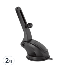 redbean 車用儀表板支架 上下移動型, 黑色, 2個