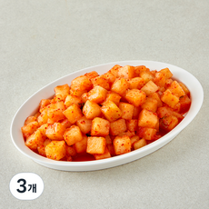 선도농협선장김치 깍두기, 2kg, 3개