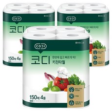 코디 키친타월, 150매, 12개