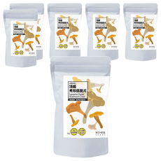 好日好食 好果系列 秀珍菇脆片 低溫脫水 無防腐劑 台灣原產, 55g, 6包