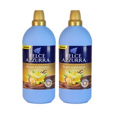 FELCE AZZURRA 高濃縮織物柔軟劑摩洛哥堅果油和香草, 1.025L, 2個