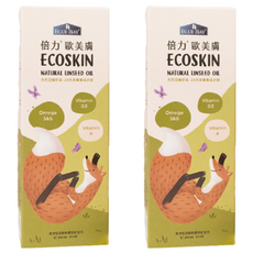 BLUE BAY 倍力 歐美膚天然亞麻籽油, Omega 3&6，維生素A和D3，幫助維護皮毛，添加營養素有助鈣攝取, 250ml, 皮膚和毛髮健康, 2瓶