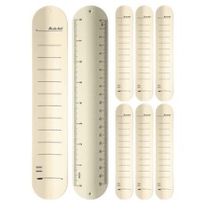 투데이리빙 손목 메모지 밴드, 옐로우, 1매, 8개