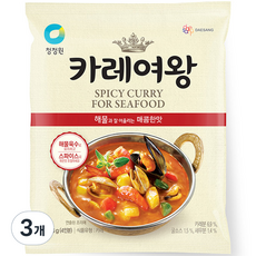 DAESANG 大象 咖哩女王 與海鮮絕配的香辣口味 4人份, 108g, 3個