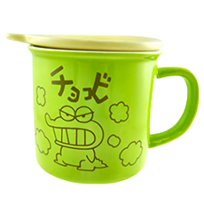 Miravivi 蠟筆小新 點心盤杯, 恐龍 綠色, 1組