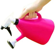 簡易居家大容量園藝噴霧灑水器噴霧器, 1個, 粉紅色