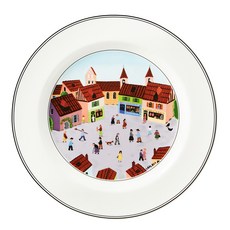 Villeroy&Boch Design Naif 平盤, 村莊, 1個