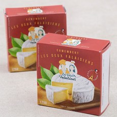 까망베르 레 드 팔래지엉, 125g, 1개입, 2개