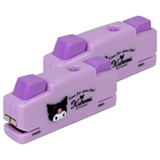 바이하츠 쿠로미 스테펀 10호 스테플러 1공 펀치, 보라, 2개