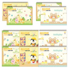 펜피아 2000 그림일기 양면 스케치북, 랜덤 발송, 10개