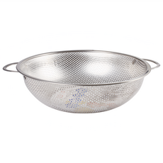 HIKARI 日光生活 不鏽鋼密孔多用籃 H265, 1個, 銀色