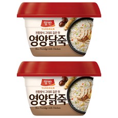 양반 영양닭죽, 285g, 2개