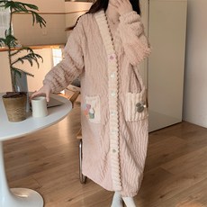 PEONIST 女性彩虹居家服睡袍