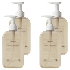 러베 젖병 주방세제, 4개, 500ml