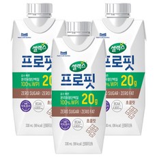 Selex Profit乳清蛋白巧克力, 330ml, 3個