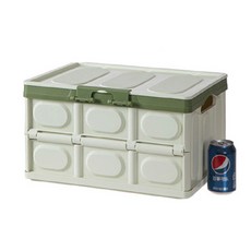 El El Living折疊式露營箱 小, 綠色, 1個