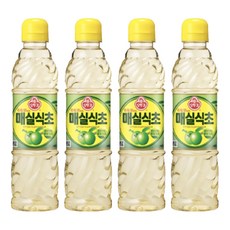오뚜기 매실 식초, 900ml, 4개