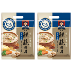 QUAKER 桂格 每日營養穀珍鮮蔬野菇, 25g, 10包, 2袋