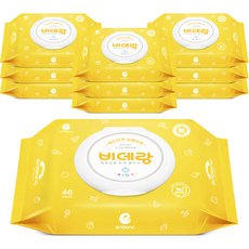 enblanc 兒童如廁學習專用濕紙巾, 46張, 10包