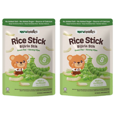 萌寶熊 米條 8個月以上, 青豆, 35g, 2包