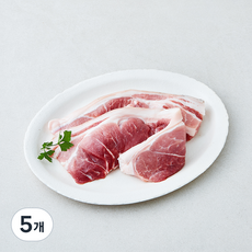 파머스팩 제주촌 서귀포시축협 흑돼지 미박 앞다리 구이용 (냉장), 5개, 500g