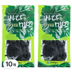 완도건강해 완도산 건미역, 100g, 10개