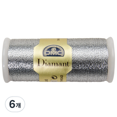 DMC 디아망뜨 태팅 자수 레이스 실, D415, 6개