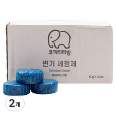 KOKIRI LIVING 馬桶清潔劑 白麝香 20入, 50g, 40個