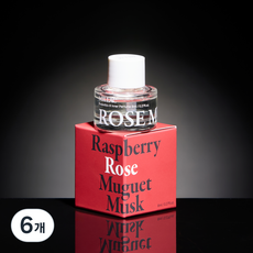 MILLAC 프로바이오틱스 3 Y케어 이너퍼퓸 로즈머스크, 8ml, 6개