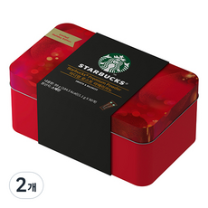 스타벅스 미디엄 로스트 아메리카노 1.1g x 90p + 홀리데이 틴케이스 세트, 미디엄로스트 아메리카노 90T+ 홀리데이 틴케이스, 90개입, 2개