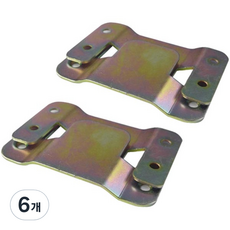 MetalKorea C02 五金多用途掛鉤 大 1組, 6個