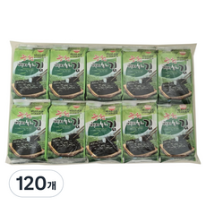 해저식품 광천해저 녹차김, 4g, 120개