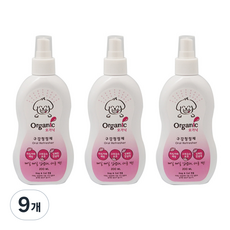 인터펫코리아 오가닉 애견용 구강청결제, 200ml, 9개